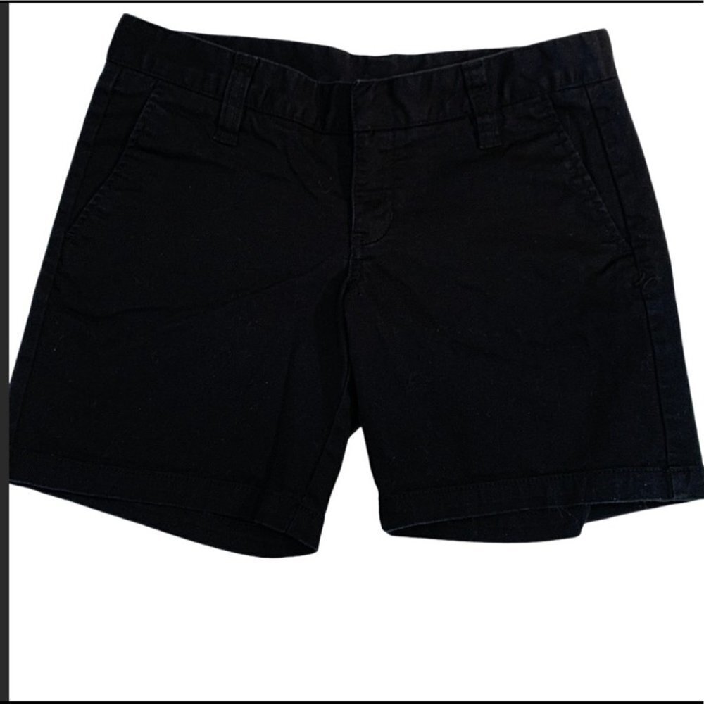 HURLEY Black Denim Medium Length Shorts Size 2 - Picture 2 of 9